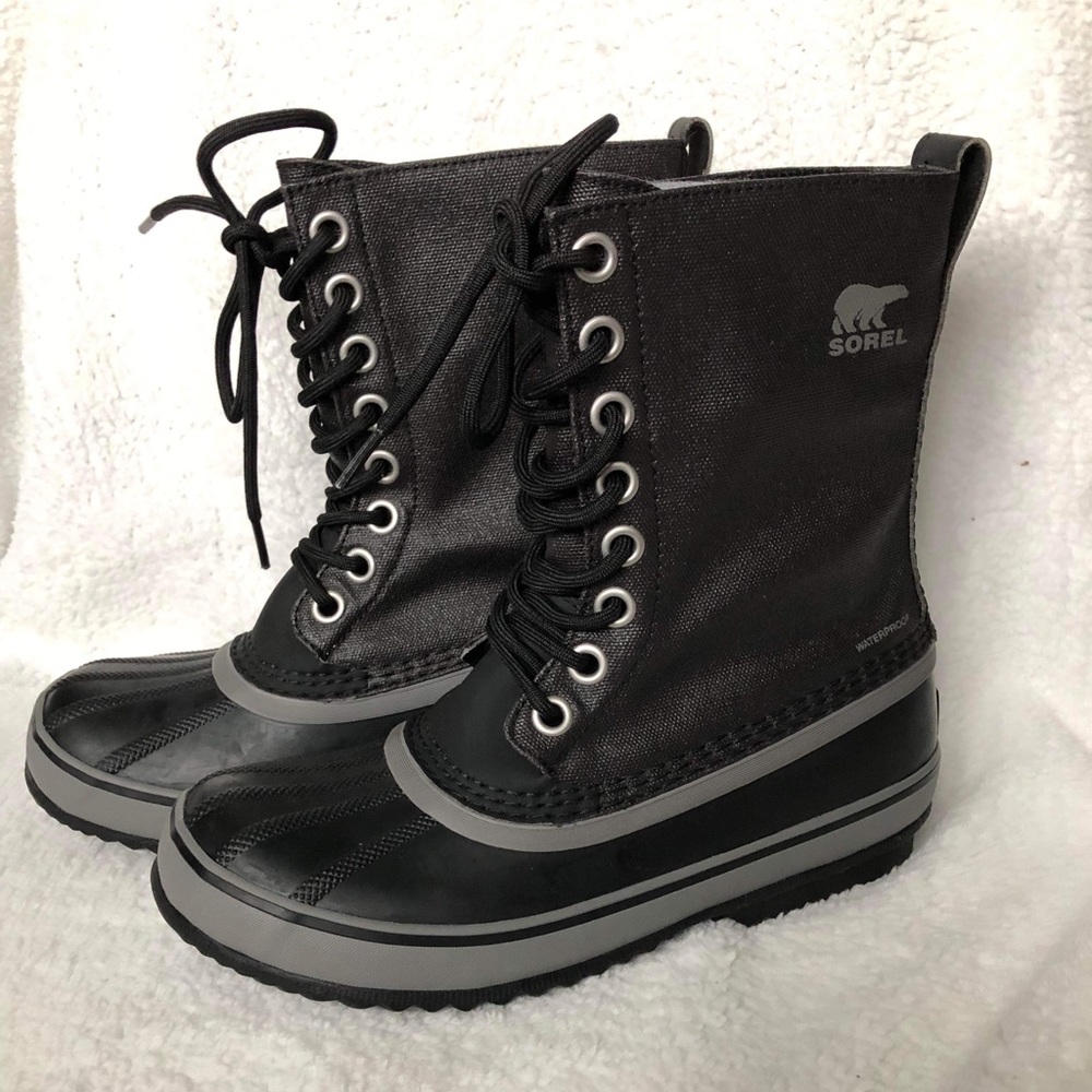 SOREL 1964 CVS Boots - Black/Quarry nl3478-010